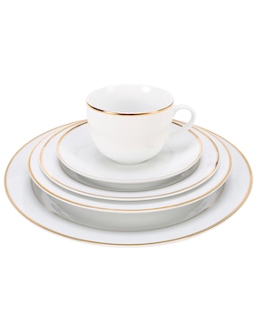 Vajilla Köstlich Marselle de porcelana para 8 personas