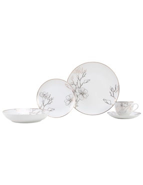 Vajilla N Narrative Provence 30 Piezas Porcelana