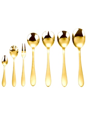 Set cubiertos Alzasi Gota de acero inoxidable 72 piezas