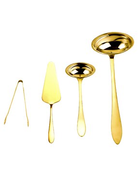 Set cubiertos Alzasi Gota de acero inoxidable 72 piezas