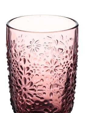 Vaso N Narrative Clavel de vidrio