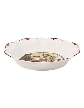 Platón navideño Villeroy & Boch Toys Fantasy Wish de porcelana