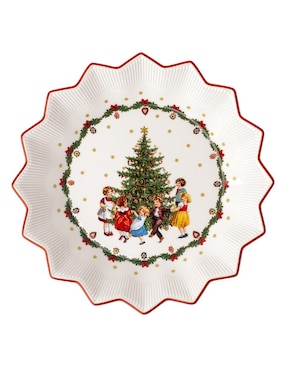 Platón navideño Villeroy & Boch Toys Fantasy de porcelana