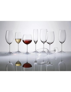 Set de copas para vino Bohemia Sylvia de vidrio