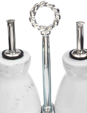 Set de aceite y vinagre Luzerna de cerámica