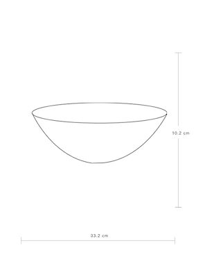 Bowl Luzerna de aluminio