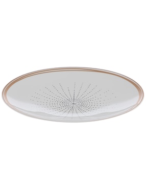 Plato trinche Bernardaud Aboro de porcelana