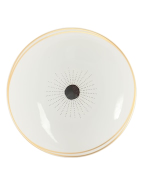 Plato ensalada Bernardaud Aboro de porcelana