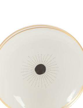Plato ensalada Bernardaud Aboro de porcelana