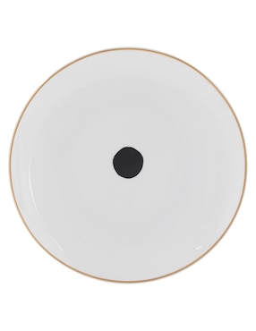 Plato pan Bernardaud Aboro de porcelana