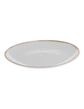 Plato Ensalada Bernardaud Albatre De Porcelana