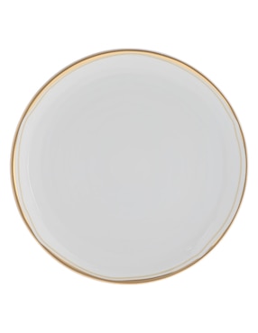 Plato ensalada Bernardaud Albatre de porcelana