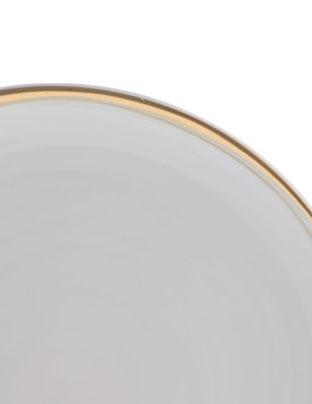 Plato ensalada Bernardaud Albatre de porcelana