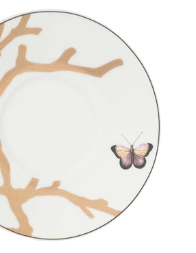 Set de tazas terno Bernardaud Aux Oiseaux 8 piezas