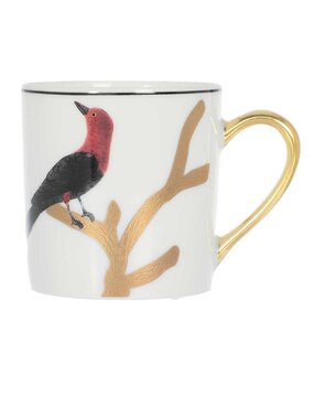 Set de tazas terno Bernardaud Aux Oiseaux 8 piezas