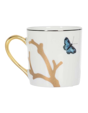 Set de tazas terno Bernardaud Aux Oiseaux 8 piezas