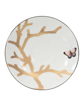 Set de tazas terno Bernardaud Aux Oiseaux 8 piezas