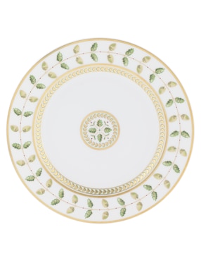 Plato pan Bernardaud Constance de porcelana