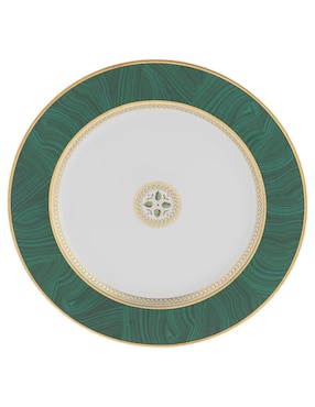 Platón Bernardaud Constance Malachit de porcelana