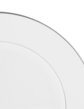 Plato trinche Bernardaud Cristal de porcelana