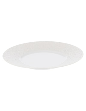 Plato ensalada Bernardaud Ecume de porcelana