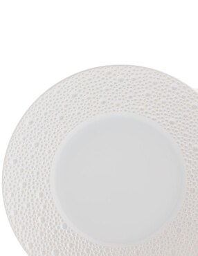 Plato pan Bernardaud Ecume de porcelana