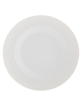 Plato sopa Bernardaud Ecume de porcelana
