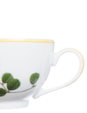 Set de tazas terno Bernardaud Jardin Indien 8 piezas