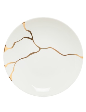 Bowl Bernardaud Kintsugi de porcelana