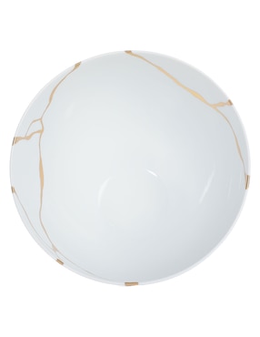 Ensaladera Bernardaud Kintsugi de porcelana