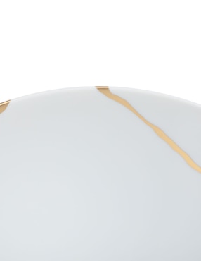 Ensaladera Bernardaud Kintsugi de porcelana
