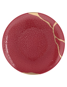 Plato ensalada Bernardaud Kintsugi Emperor de porcelana