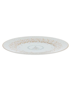 Plato Ensalada Bernardaud Noel De Porcelana