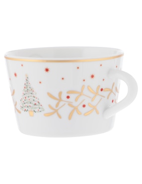 Taza terno Bernardaud Noel 2 piezas