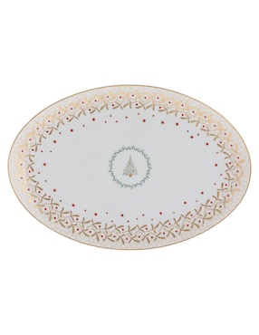 Platón Bernardaud Noel de porcelana