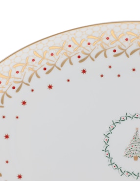 Platón Bernardaud Noel de porcelana