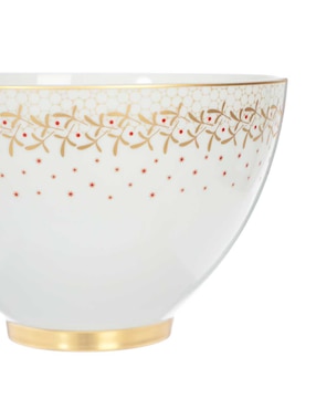 Ensaladera Bernardaud Noël de porcelana