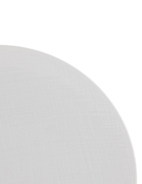 Plato trinche Bernardaud Organza de porcelana