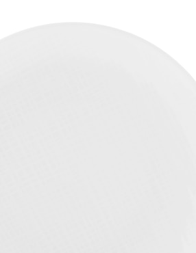 Plato pan Bernardaud Organza de porcelana