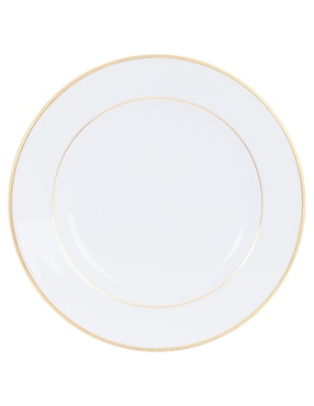 Plato pan Bernardaud Palmyre de porcelana