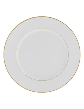 Plato trinche Bernardaud Palmyre de porcelana