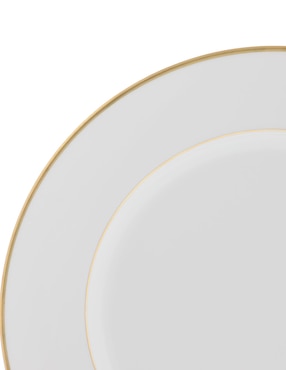 Plato trinche Bernardaud Palmyre de porcelana