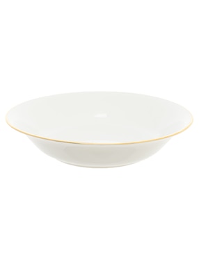 Plato hondo Bernardaud Palmyre de porcelana