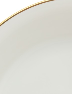 Plato hondo Bernardaud Palmyre de porcelana