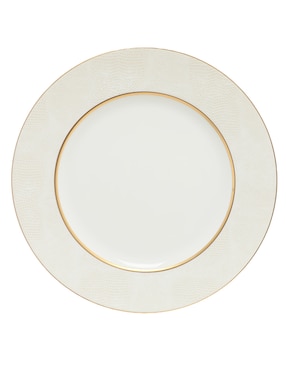 Plato trinche Bernardaud Sauvage de porcelana
