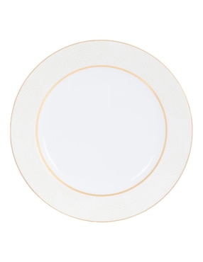 Plato ensalada Bernardaud Sauvage de porcelana