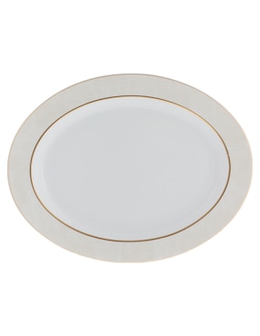 Platón Bernardaud Sauvage de porcelana