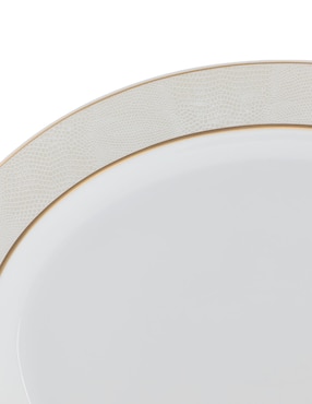 Platón Bernardaud Sauvage de porcelana