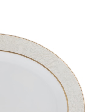Platón Bernardaud Sauvage de porcelana