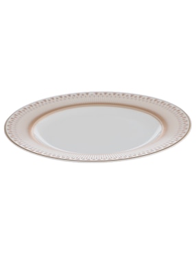 Plato pan Bernardaud Soleil Levant de porcelana